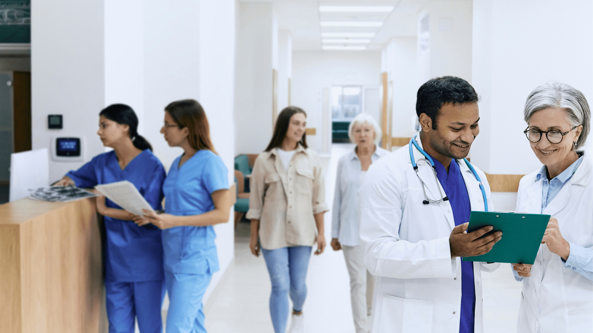 doctors talking with each other